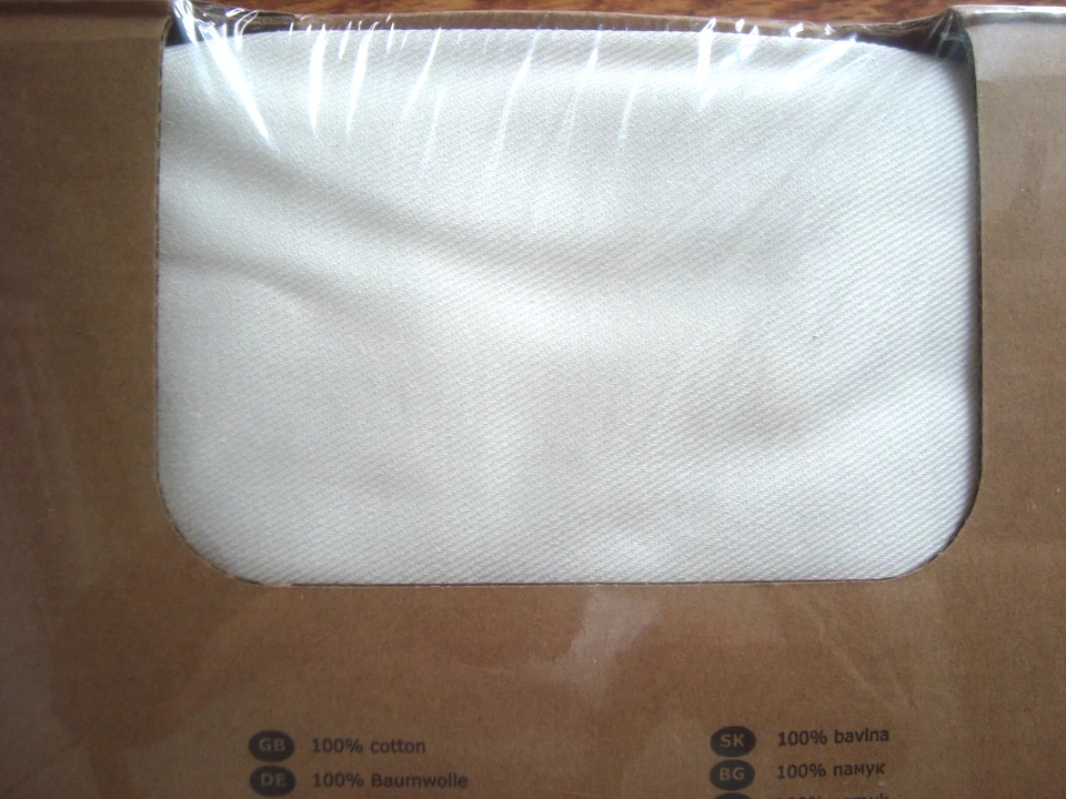 IKEA EKTORP Footstool / Ottoman Slipcover Cover White