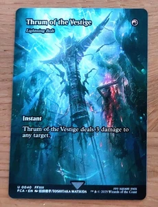 Mtg Magic: Blitzschlag / Lightning Bolt, Englisch, Mint, Special Print Full Art - Bild 1 von 2