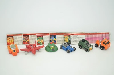 Transformers Vintage G1 Wheelie Beachcomber Cosmos Powerglide Action Figures Lot - Image 1 of 4