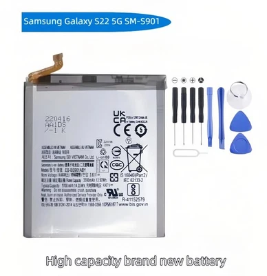 For Samsung Galaxy S22 5G SM-S901 Internal Replacement Battery 3700mAh - Image 1 of 3