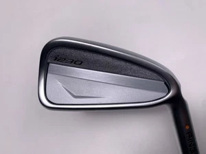 Ping i230 Single 4 Iron Orange Dot 2* Flat KBS Tour-V 110g Stiff Steel RH NEW - Picture 1 of 6