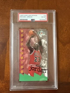 Michael Jordan Fleer  Basketball Card PSA Graded 1995 Jam Session PSA 6 - Picture 1 of 6