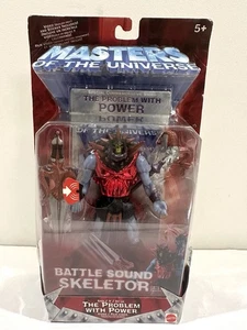 Masters Of The Universe 200x BATTLE SOUND SKELETOR 6” Figurina MOTU 2002 NUOVA - Foto 1 di 2