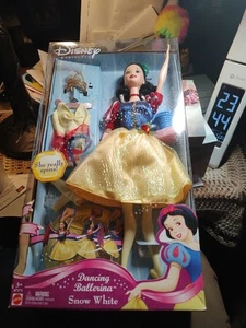 Nuevo Disney Princesa Bailarina Bailarina Muñeca Blancanieves 2003 Mattel B7175 - Imagen 1 de 9