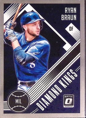 2018 Donruss Optic #16 Ryan Braun - Image 1 of 2