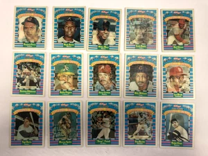 Set of 15 1991 Sportflics Kellogs Baseball Cards - Mays Banks Aaron Gibson etc - Picture 1 of 8