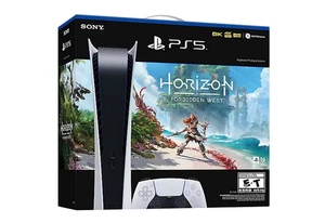Consola Sony PlayStation 5 PS5 Edición Digital Horizon Forbidden West Paquete - Imagen 1 de 7