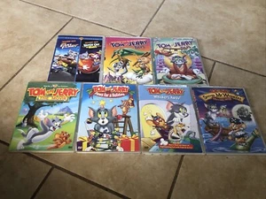 7 Tom and Jerry Collector DVD Original Movie Tales Paws for Holiday Whiskers Lot - Picture 1 of 22