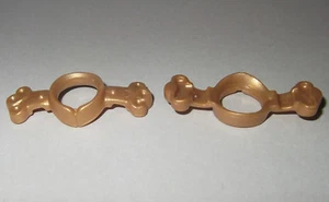 04672, Kragen, Epaulette, Schulterstück, groß (2 Kerben), Soldat, gold - Picture 1 of 1