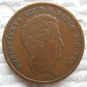 1842 Dänemark 1 Rigsbankskilling - Bild 1 von 2