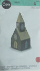 Sizzix Thinlits cutting die set 3D Scandi Church by Sophie Guilar 8 dies free p&