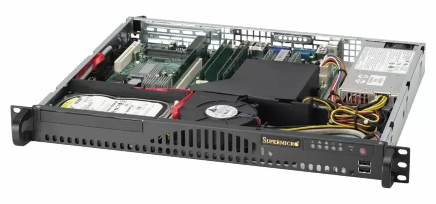 AMD Ryzen AM4 Server Barebone, 1 HE - Bild 1 von 1