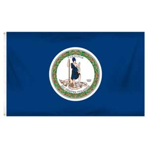 Virginia 3ft. x 5ft. Sewn Polyester Flag - Picture 1 of 1
