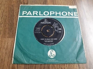 THE BEATLES - I WANT TO HOLD YOUR HAND 7" 1963 UK ORIOLE CONTRACT PRESSING - Imagen 1 de 4