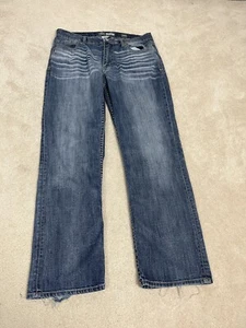 BKE Buckle Jeans Mens 36 Blue Tyler Distressed Buckle VINTAGE Y2K 36 X 32 - Picture 1 of 19
