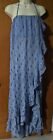 Haut maxi Free People On My Mind taille L superposition volante bleu