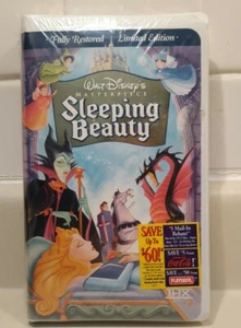 Brand New sealed Fully Restored  Limited Edition  Disney's Sleeping Beauty VHS  - Picture 1 of 8
