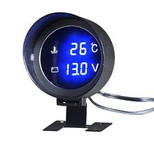 Produktbild - Digitales Auto LKW Wasser Temperaturmesser Voltmeter 2 in 1 mit Stecker