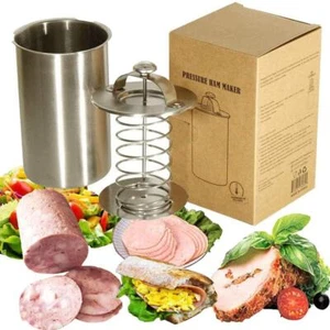 Stainless Steel Ham Sandwich Meat Press Maker For Making Healthy Homemade Deli M - Picture 1 of 8
