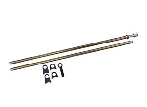 Window Net Fitting Kit Spring Loaded Rod+rod- Stock Car Racing Berlina Banger - Picture 1 of 1