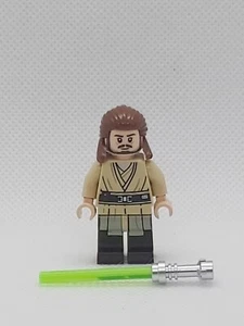 Lego Star Wars Qui-Gon Jinn - SW1404 -  Minifigur - mit Lichtschwert - Neu - Bild 1 von 2