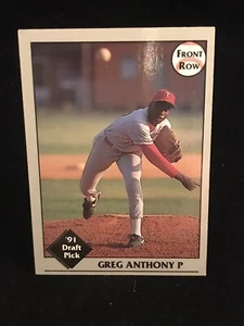 1991 Front Row Draft Picks #19 Greg Anthony Taveras Bulldogs - Picture 1 of 3