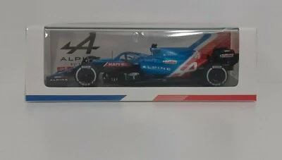 MODELLINO AUTO 1:43 SPARK F1 ALPINE A521 FERNANDO ALONSO 2021 MODELLISMO STATICO - Immagine 1 di 4