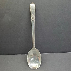 Antigua cuchara de plata 1847 Rogers Bros IS adoración jalea de azúcar 1 pieza - Imagen 1 de 9