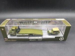 M2 Machines Auto-Haulers Willys 1958 Dodge COE & 1944 Jeep MB R39 Willys Jeep - Picture 1 of 7