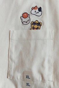 Final Fantasy XIV Uniqlo T-shirt Natural UT Pixel Art FFXIV - Japan Size - NEW! - Picture 1 of 5