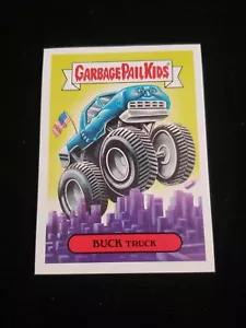 2016 Garbage Pail Kids 3b BUCK TRUCK American As Apple Pie SWEPT UNDER RUG - Picture 1 of 2