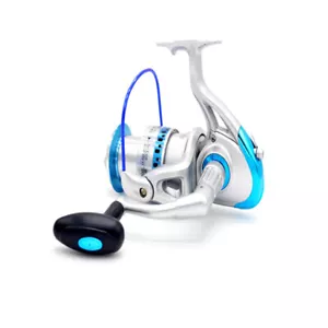 SB8000-11000 10 Axis 4.5:1 Metal Head Anchor Fish Long Cast Fishing Reel - Picture 1 of 10