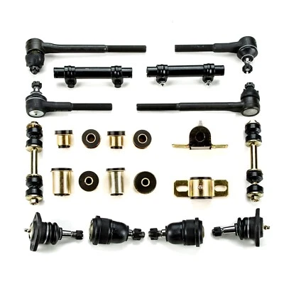 Black Poly Front Suspension Rebuild Kit Fits 1968 1969 Chevrolet Chevy II Nova - Image 1 of 4