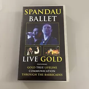 Spandau Ballett Live Gold VHS - Bild 1 von 3