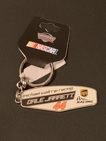 Nascar DRIVERS SELECT Dale Jarrett #44 UPS Automotive Racing Metal Keychain NEW Cover