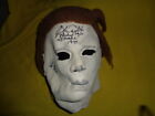 John Carpenter &amp; Castle Signed Halloween Michael Myers NAG Mask RARE 1981 1978