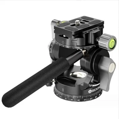 360° Swivel Handle hydraulic dual panoramic 2D pan/tilt for DSLR Digital Video - Image 1 of 4