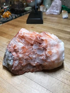 Bunter Calcit Kristall Mineral Edelstein Medium Naturstein Probe 000 - Bild 1 von 12