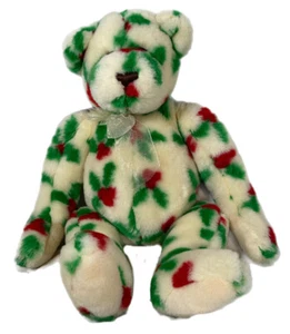 GUND Holly Bearies Bear Plush Stuffed Animal #8743 Christmas - Picture 1 of 5