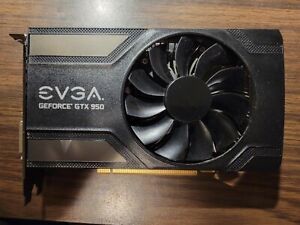 EVGA NVIDIA GeForce GTX 950 2GB GDDR5 Graphics Card (02GP42951KR)