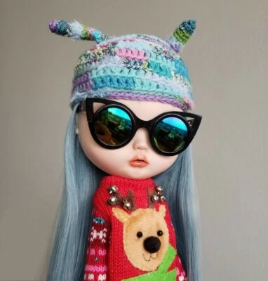 Óculos de sol óculos olho de gato boneca Blythe acessórios BJD acessórios para bonecas BJD - Imagem 1 de 3