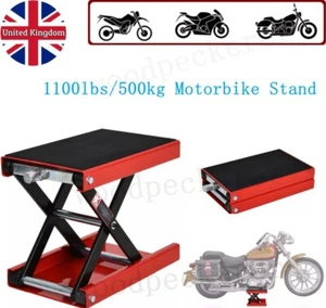 Motorcycle Center Scissor Lift Jack1100lbs/500kg, Motorbike Stand, Steel Repair - Picture 1 of 13