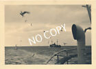 Photo Wk II Armed Forces Soldiers An Bord Steamer Roland Ostsee 1939 J1.23