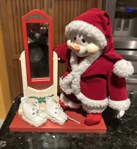 Pupazzo di neve con specchio collezione Babbo Natale - Foto 1 di 4