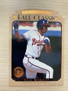 1995 SP Championship Fred McGriff Destination Fall Classic Die Cuts card #8 - Picture 1 of 2