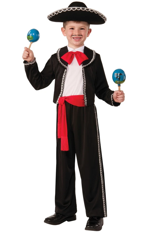 Mexican Mariachi Dancer Child Costume (L) - Image 1 of 1