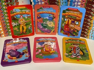 McDonaldLand Giocattoli Happy Meal Adulti da Collezione 1 2 3 4 5 6 Set Completo 2025 - Foto 1 di 18