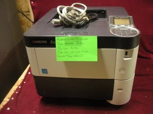 Kyocera EcoSys FS-2100DN Duplex Network Printer Pg Count 82,780 - Picture 1 of 10