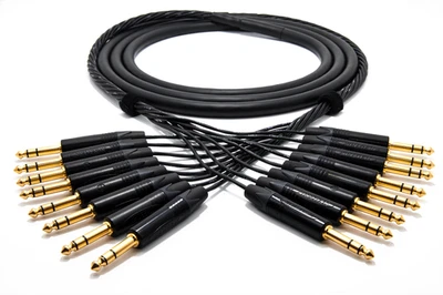 Enoaudio Mogami 2932 8 Multicore Analog Cable | Neutrik Gold 6.35mm TRS Jack - Image 1 of 4