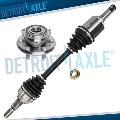 Buje de rueda eje CV delantero izquierdo para Buick Enclave Traverse Acadia 2007-2016 Foto 1 de 4